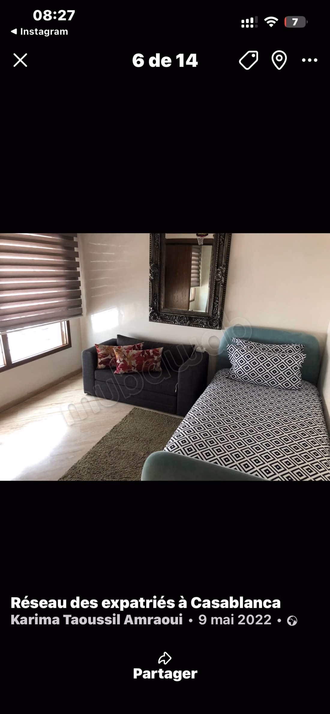 Appartement 170 mètres carré à louer non meublé