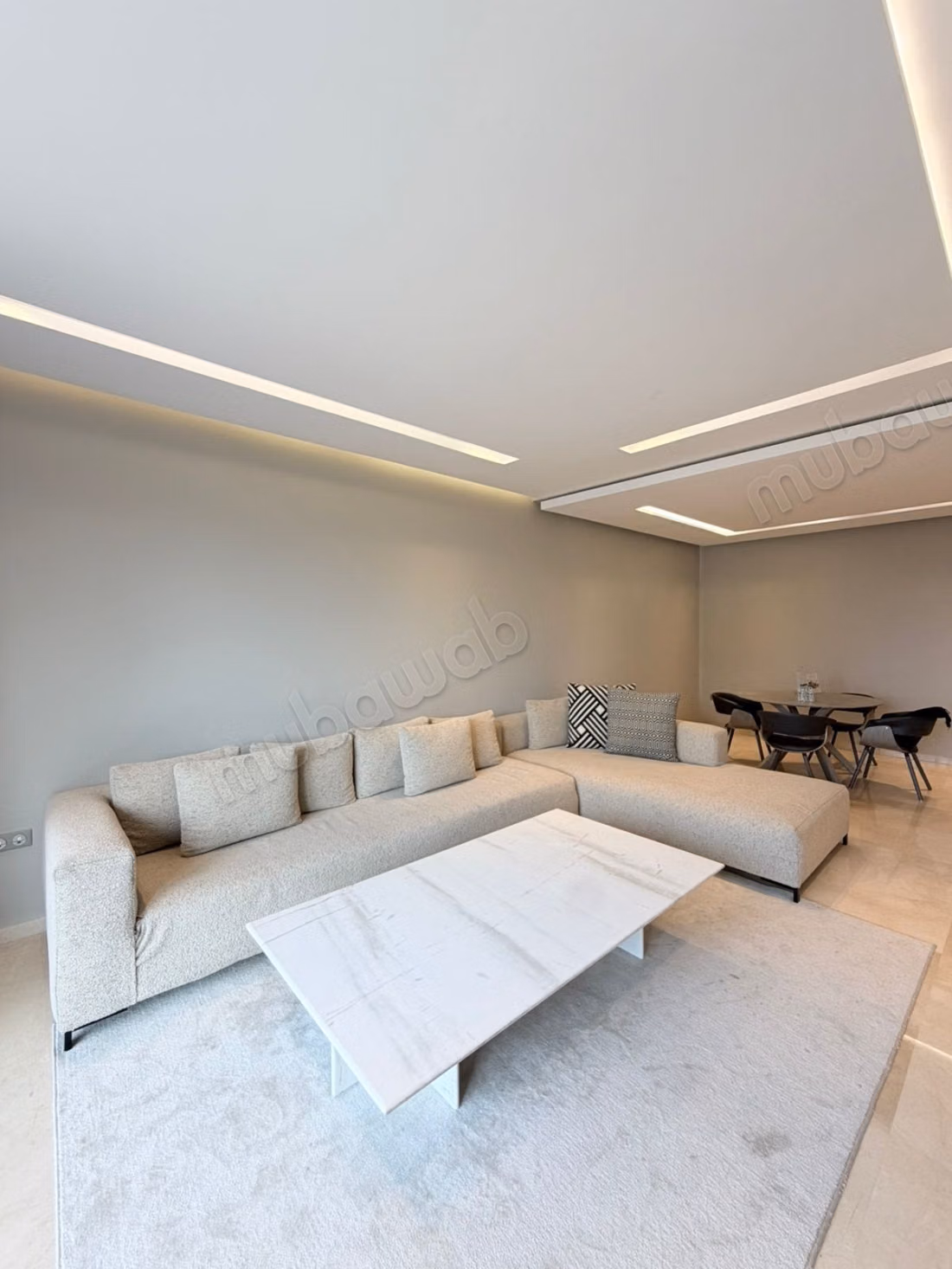 Moderne appartement te huur in Malabata met uitzicht op zee