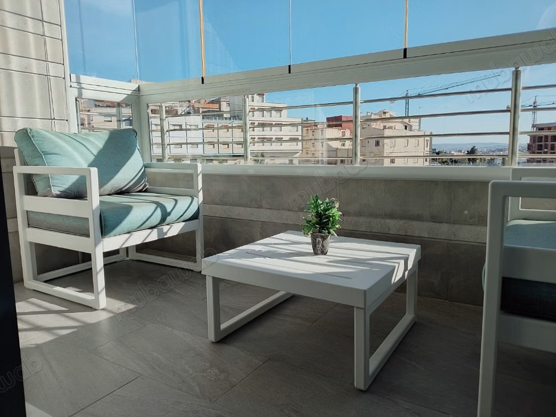 Malabata heuvels met zeezicht 3 airconditioned kamers balkon garage