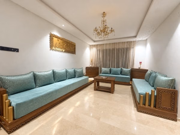 Huur appartement El Mansouria met alle kamers uitzicht op zee