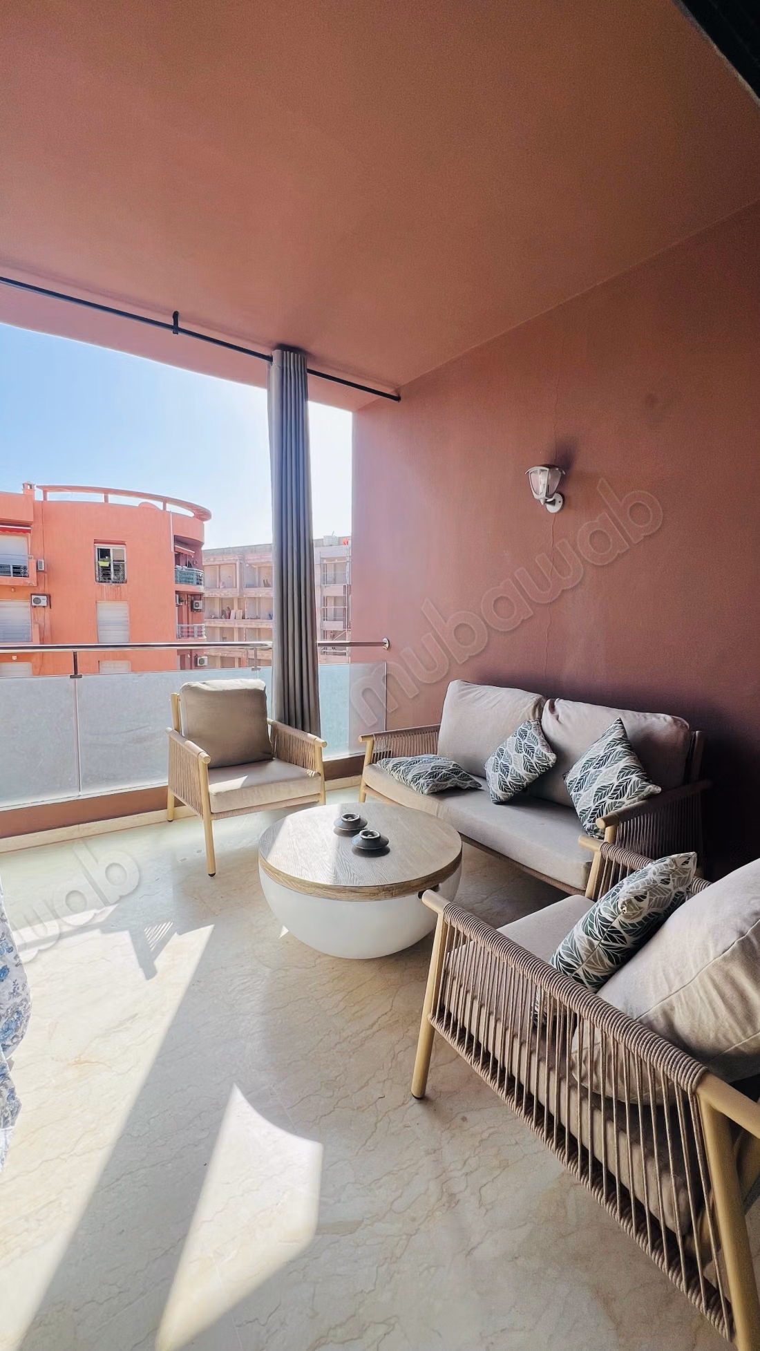 Beautiful apartment for rent in Guéliz. 7 comfortable rooms. Furnished