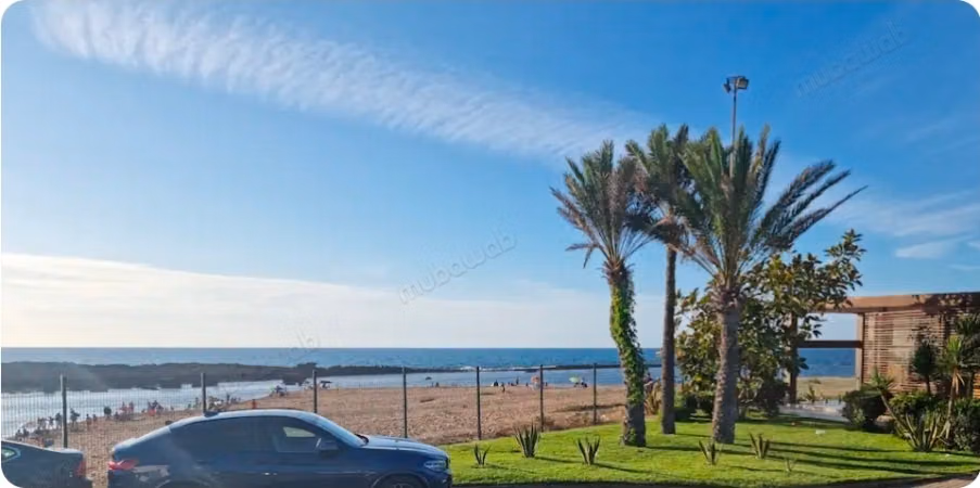 Location meublée à Harhoura. 
4 grandes pièces
