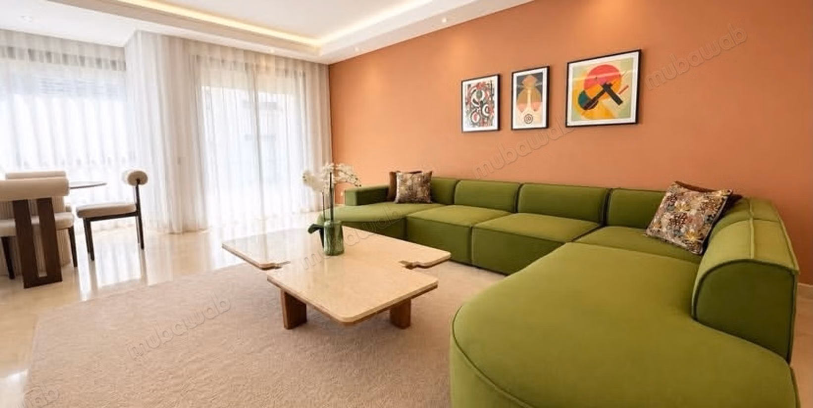 Superbe appartement meublé à louer à Racine