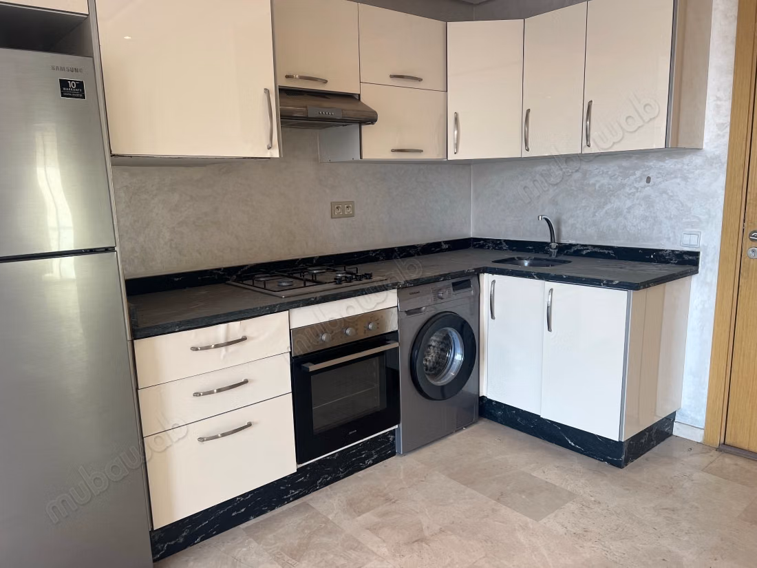 Appartamento in affitto a Guéliz. 3 stanze. Residenza con concierge e aria condizionata centrale