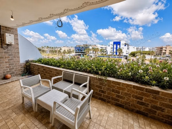 Apartment for rent in El Mansouria. 4 large rooms. Furnished
