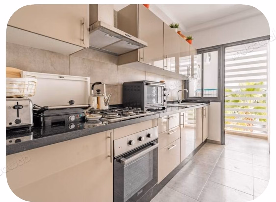 En alquiler - apartamento en Ocean Palm, Dar Bouazza