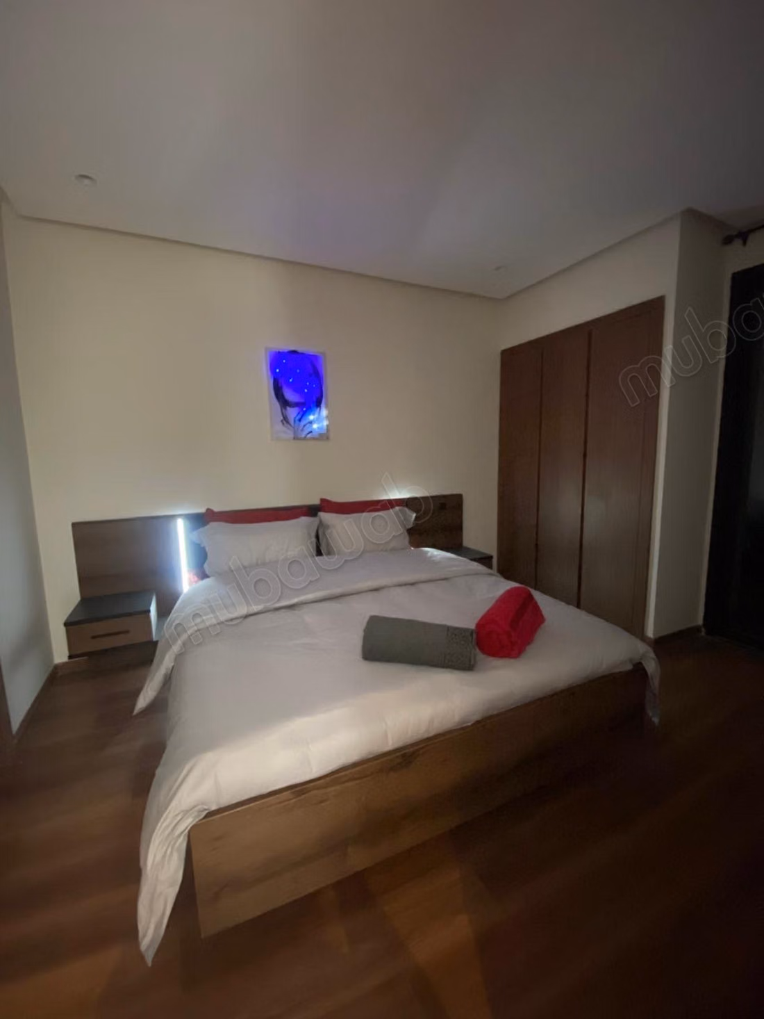 Ruime gemeubileerde studio te huur in Ville Verte terrace