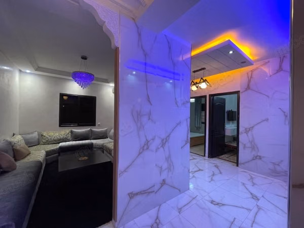 Furnished apartment with 2 bedrooms next to Mabrouka