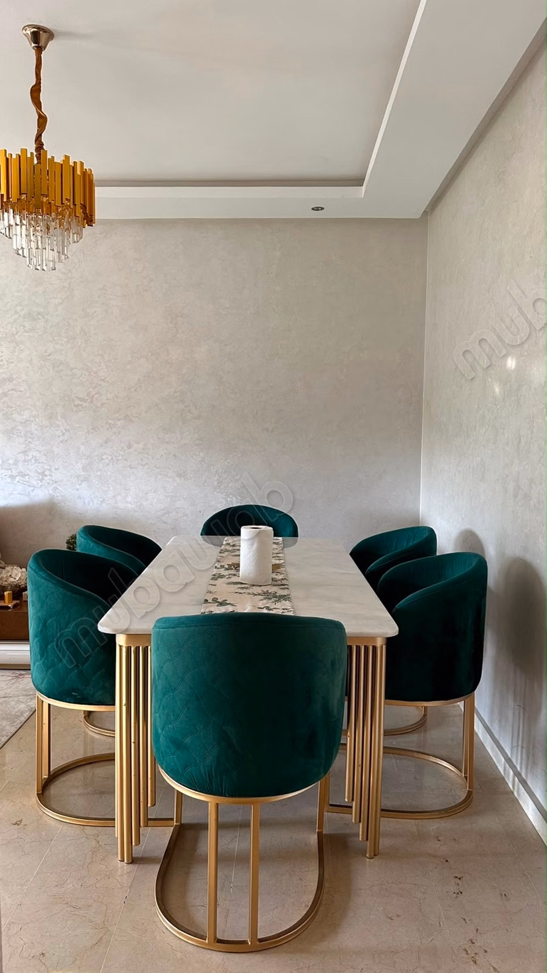 Zeer mooi appartement te huur in Dar Bouazza. 3 comfortabele kamers. Goed ingericht