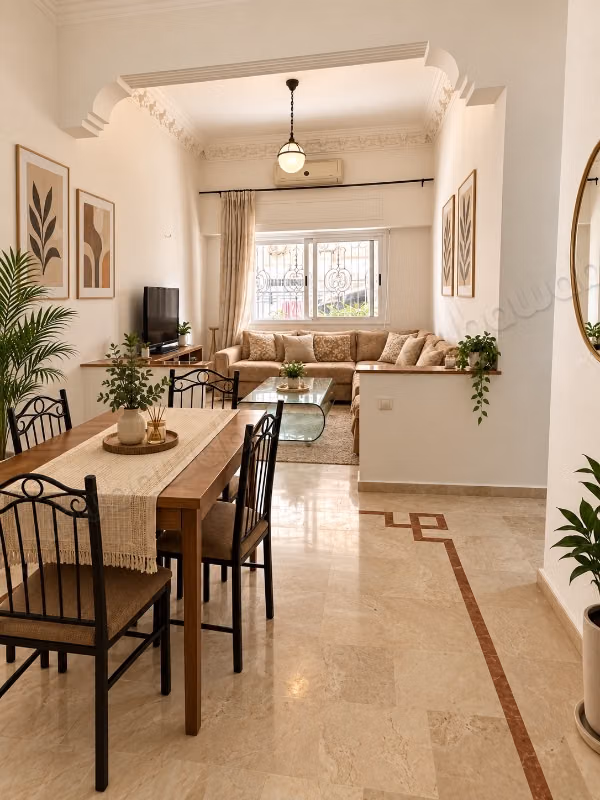 Ground floor apartment – Residence Les Florianes, Mohammedia, 85 m²