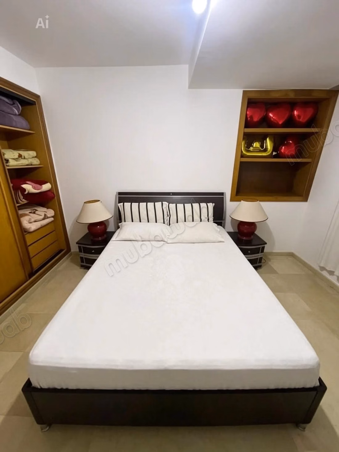 Appartements à louer à Asilah. 2 belles chambres. Double vitrage et porte solide