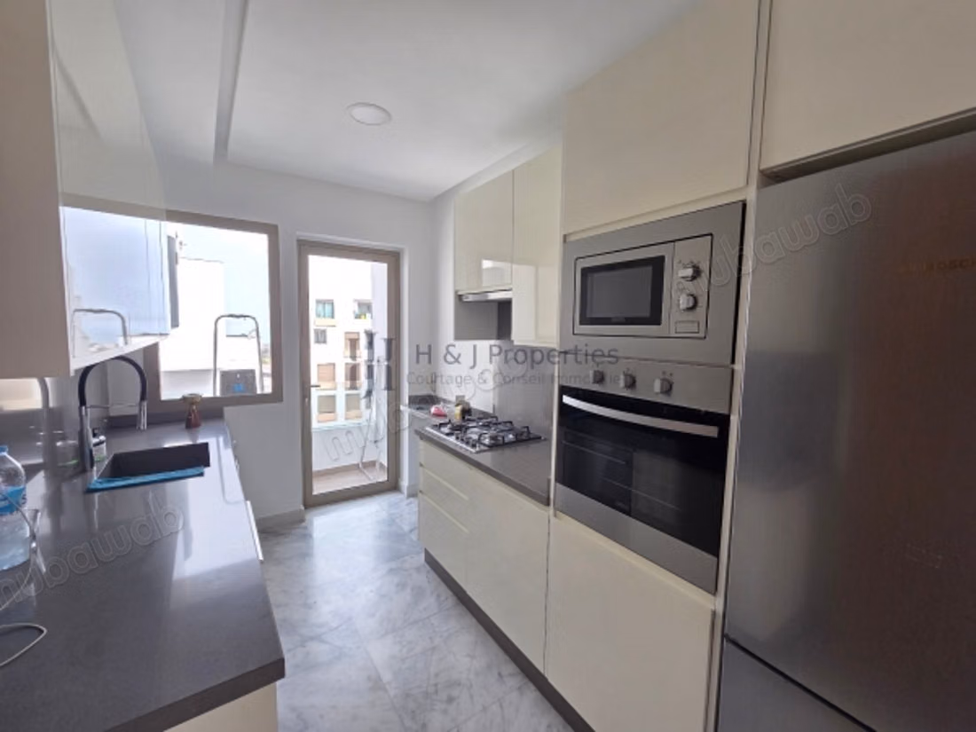 Appartement 2 chambres meuble grande terrasse