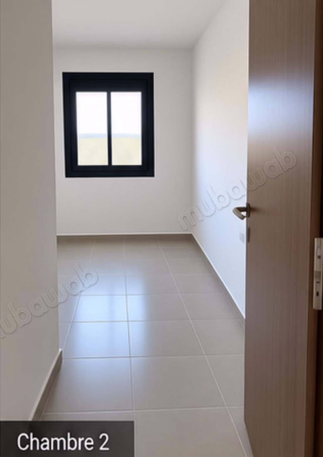 Sale of a beautiful apartment in Boukhalef. 2 pleasant bedrooms. Equipped kitchen
