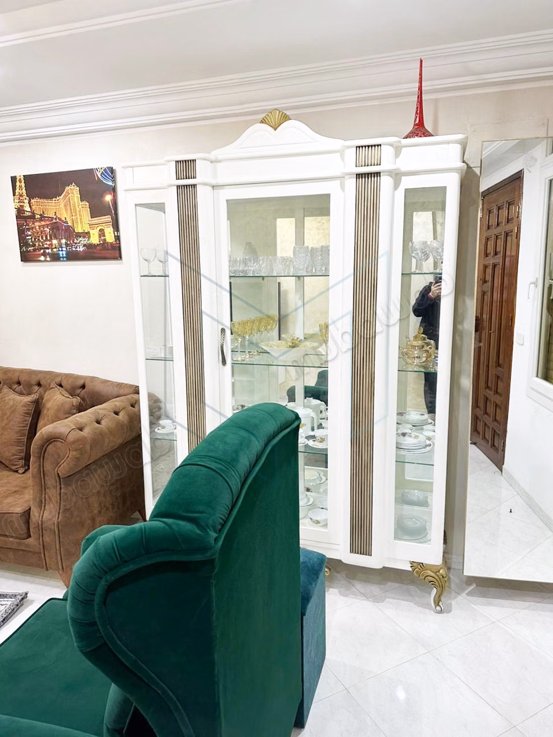 À louer à La Marsa Ville, un étage de villa