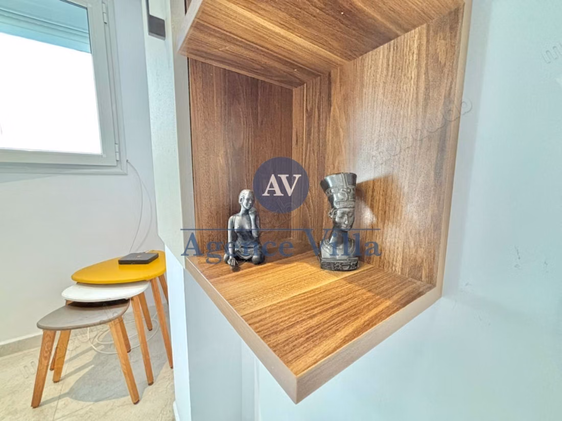 A louer un appartement meublé s2 à la Marsa