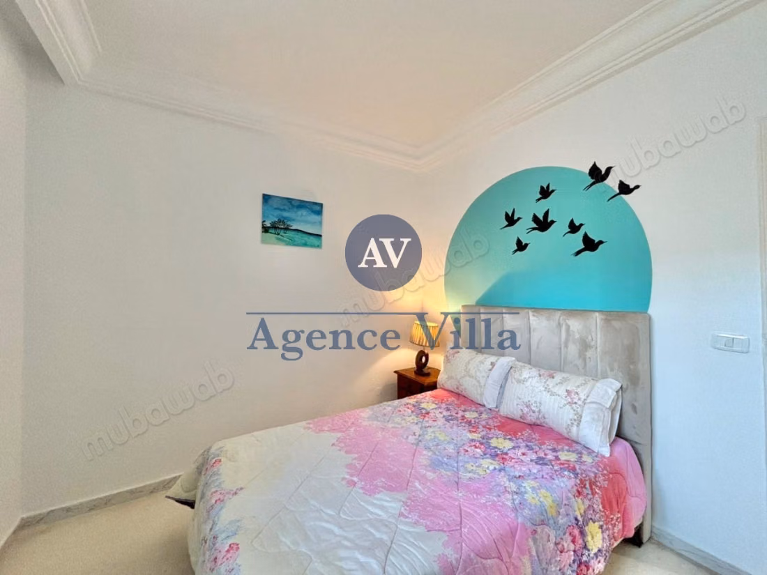 A louer un appartement meublé s2 à la Marsa