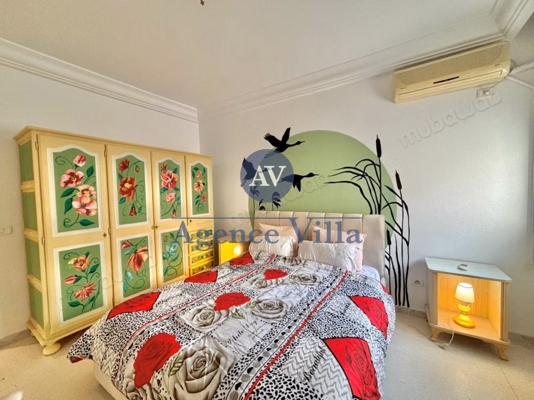 A louer un appartement meublé s2 à la Marsa