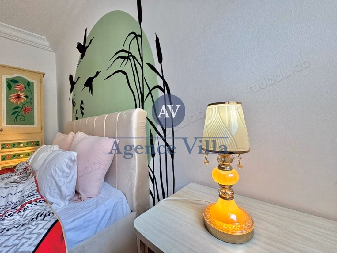 A louer un appartement meublé s2 à la Marsa