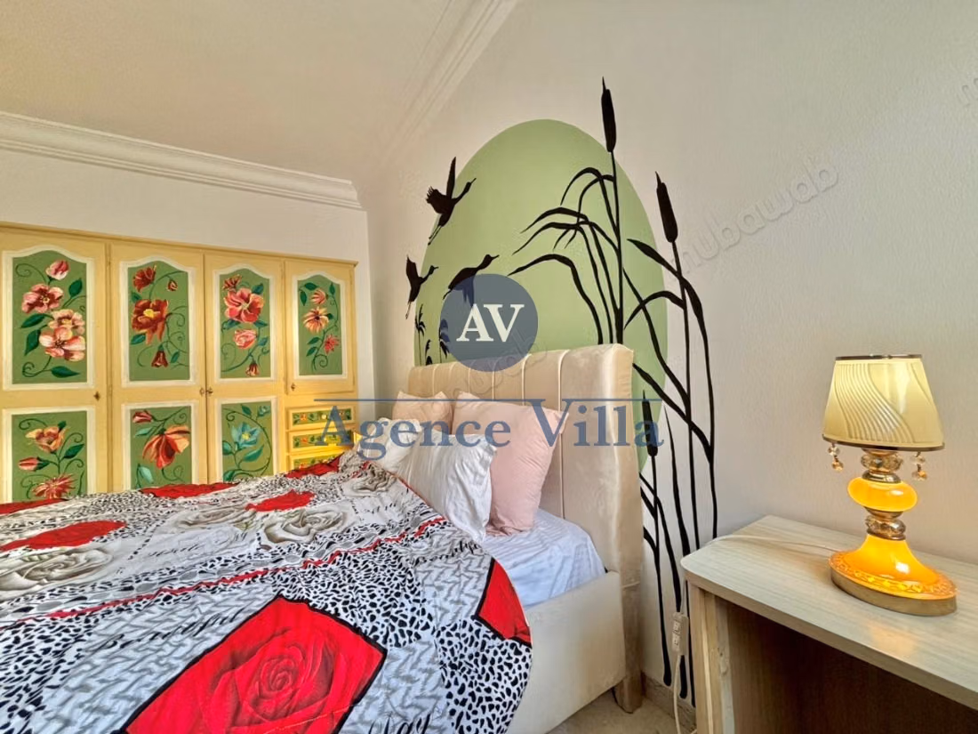 A louer un appartement meublé s2 à la Marsa