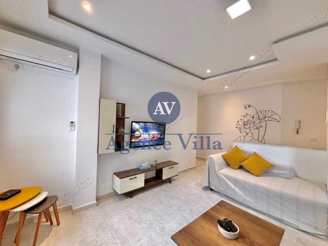 A louer un appartement meublé s2 à la Marsa