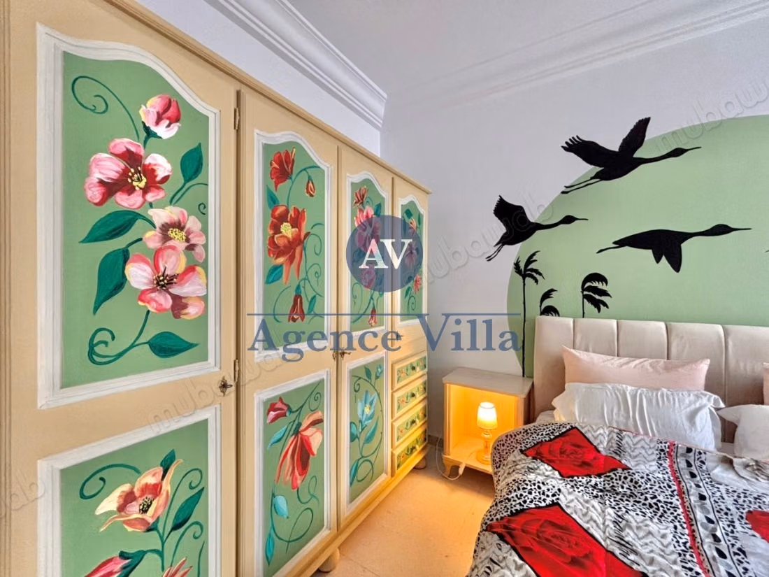 A louer un appartement meublé s2 à la Marsa