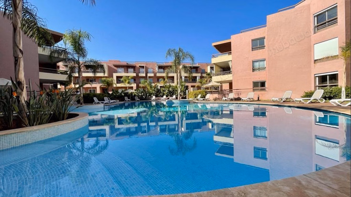 Appartement à vendre à Agdal. 2 pièces merveilleuses. Balcon et jardin — 2
