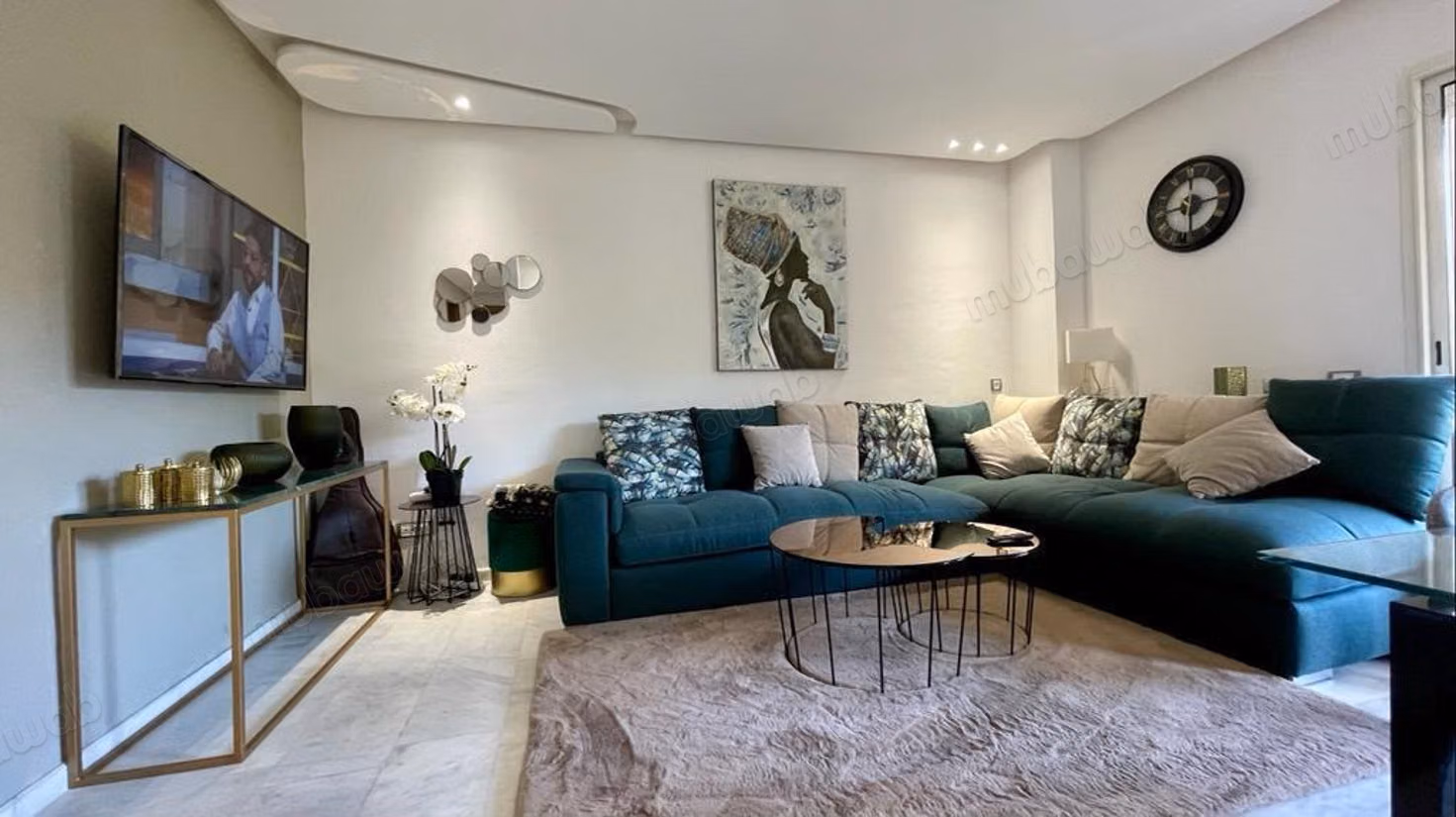 Appartement à vendre à Agdal. 2 pièces merveilleuses. Balcon et jardin — 3