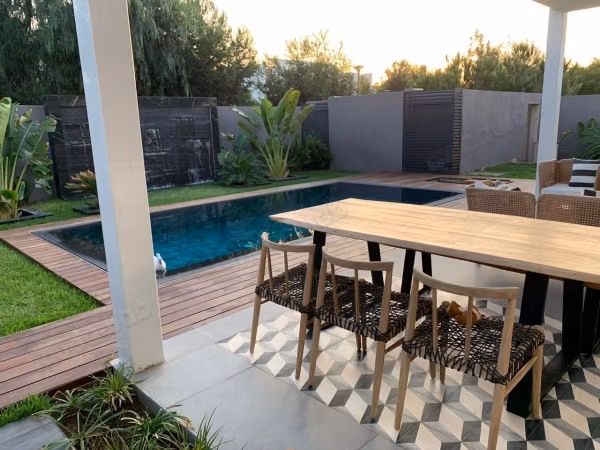 Luxury villa for rent in Ville Verte. Well decorated and furnished 4 rooms