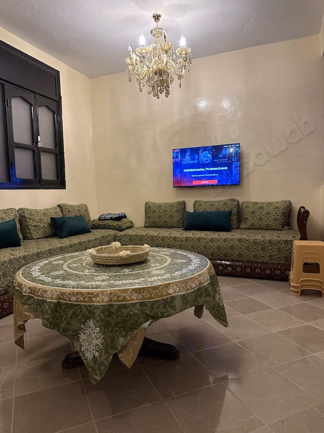 Superbo appartamento in affitto a Larache. 2 camere. Ben arredato
