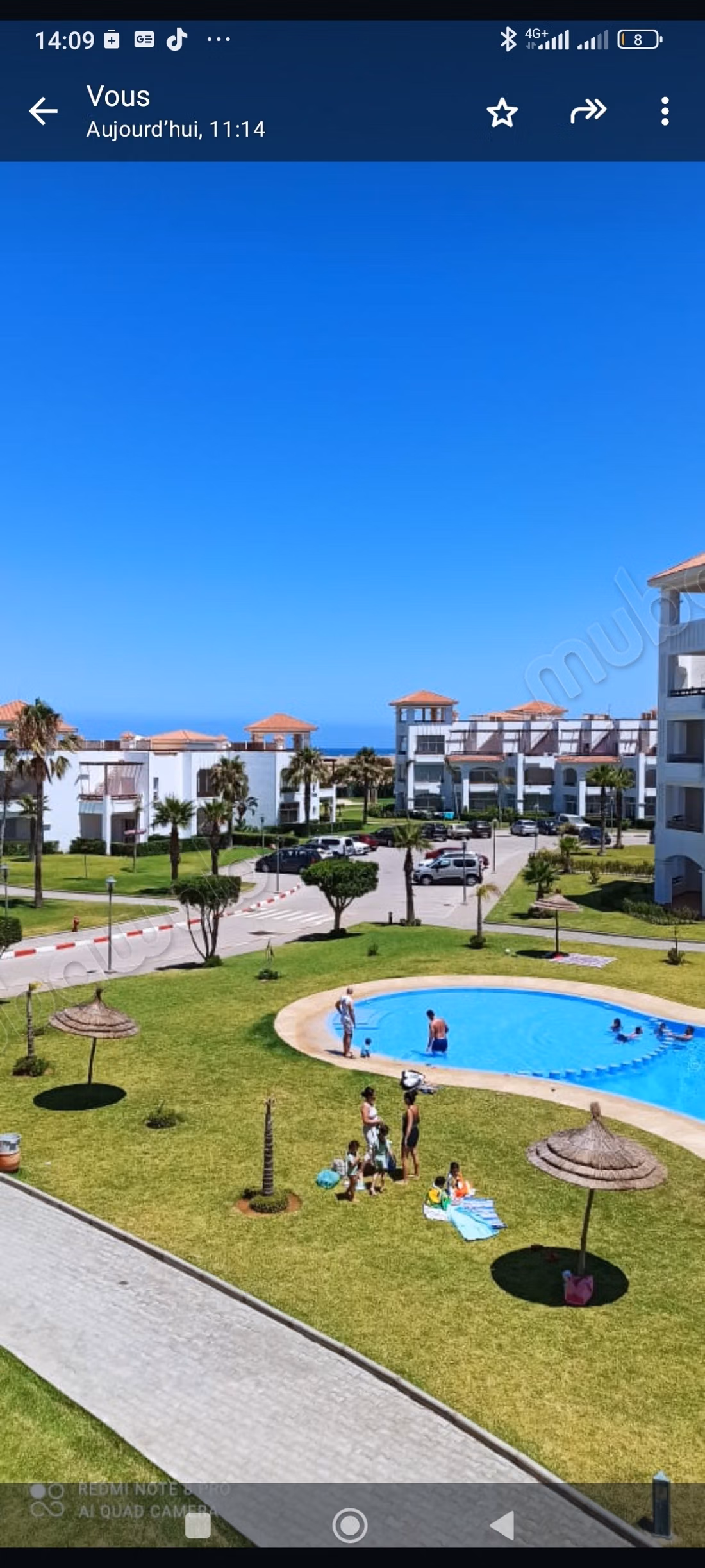 ASILAh beralmar projet touristique appartement 3 chambre salon 117m jardin 30m