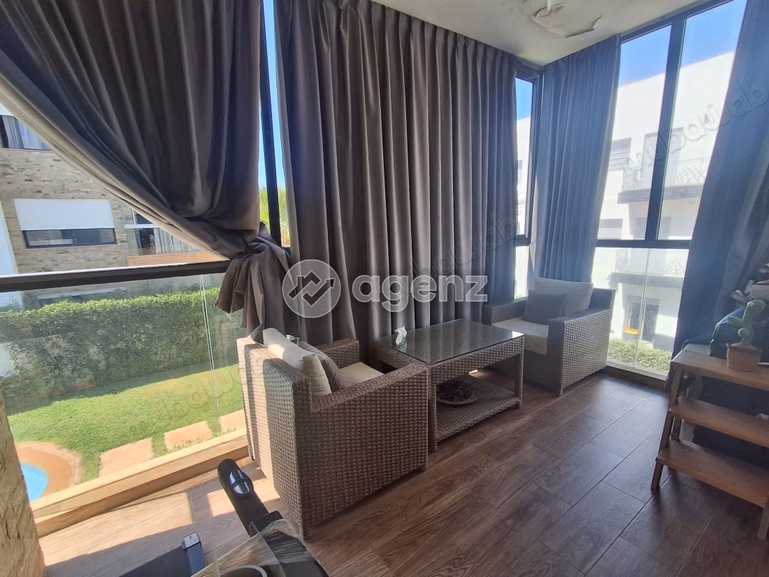 Appartement te huur 96 m², 2 slaapkamers Tamaris Dar Bouazza