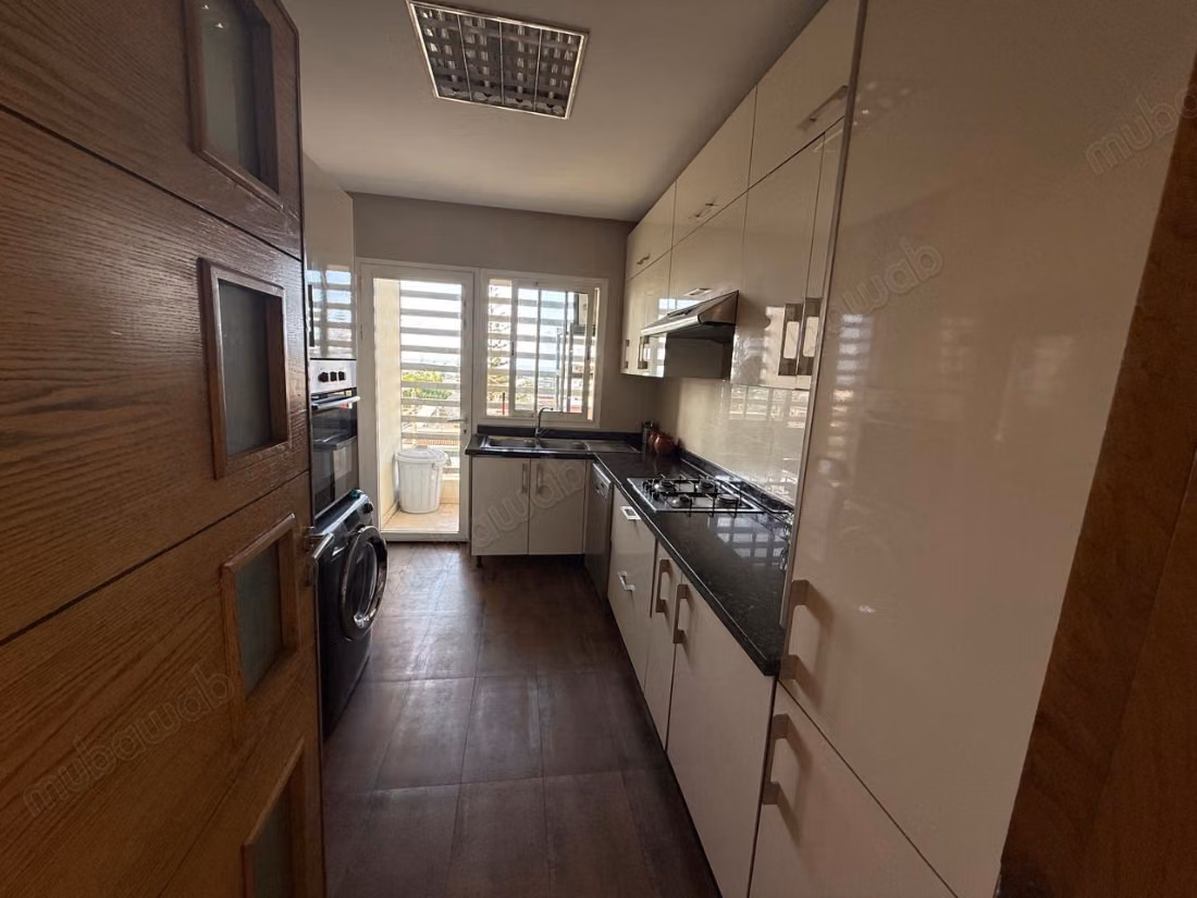 Very nice apartment for rent in Ain Diab. 4 large rooms. Furnished