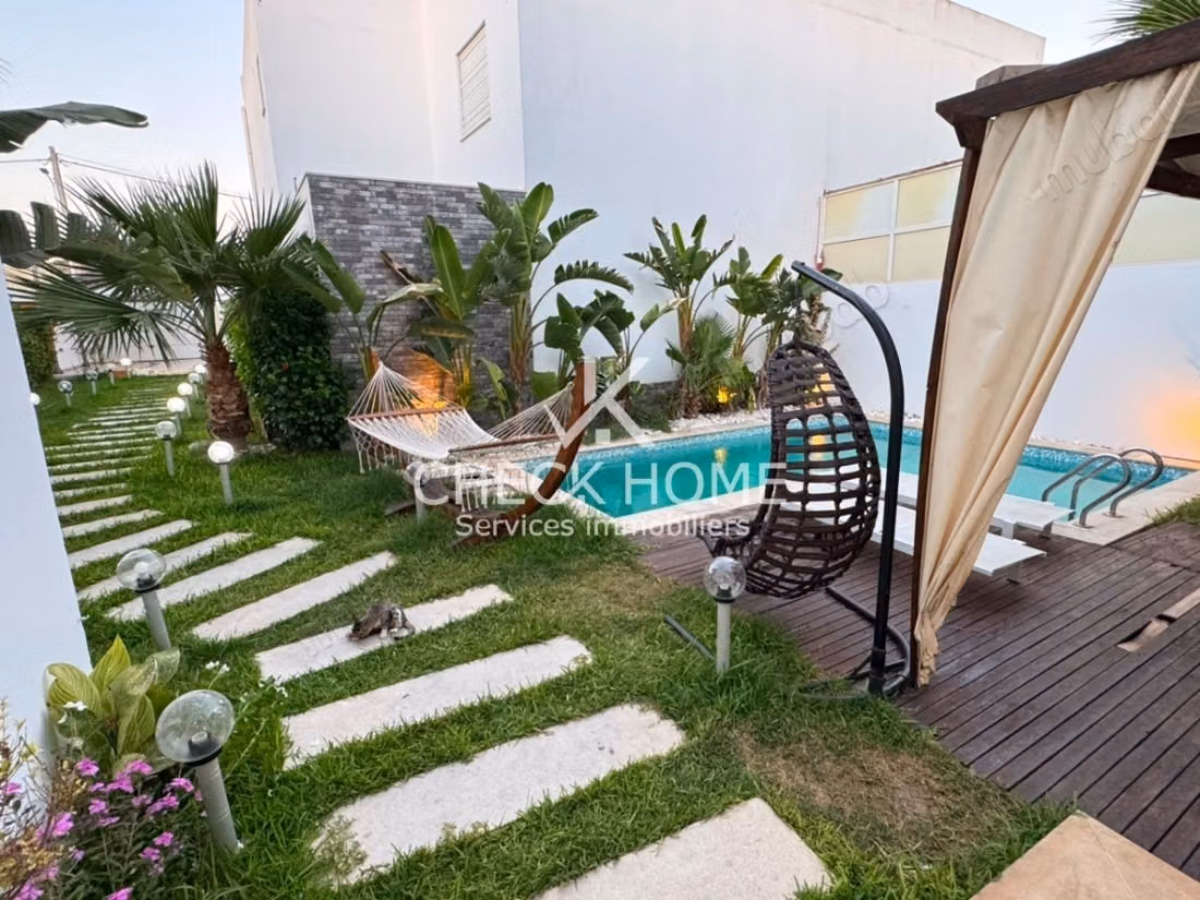 Location annuelle Villa S4 à Hammamet Craxi