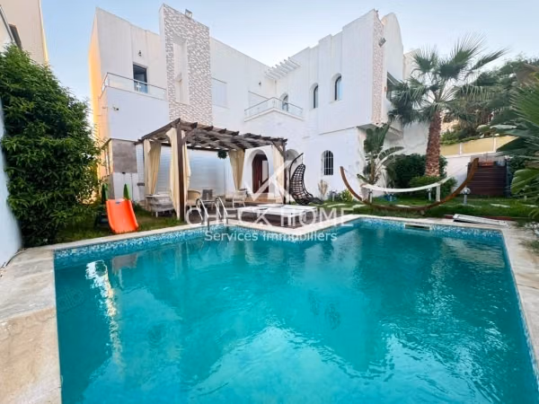 Location annuelle Villa S4 à Hammamet Craxi