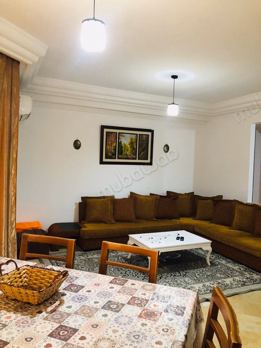 FOR RENT – Furnished S3 Apartment in Cité Ennasr 1