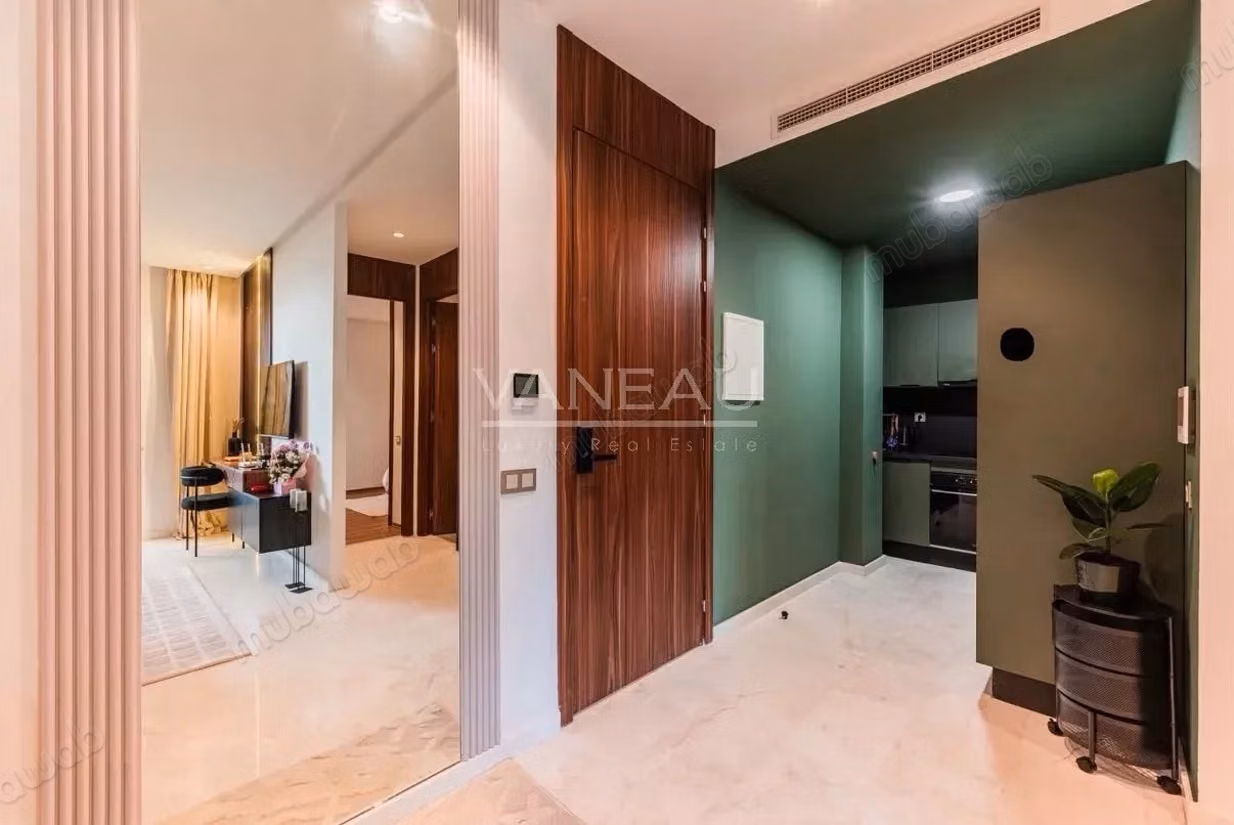 Appartement 2 pièces meublé haut standing – 59 m² – Oasis Casablanca