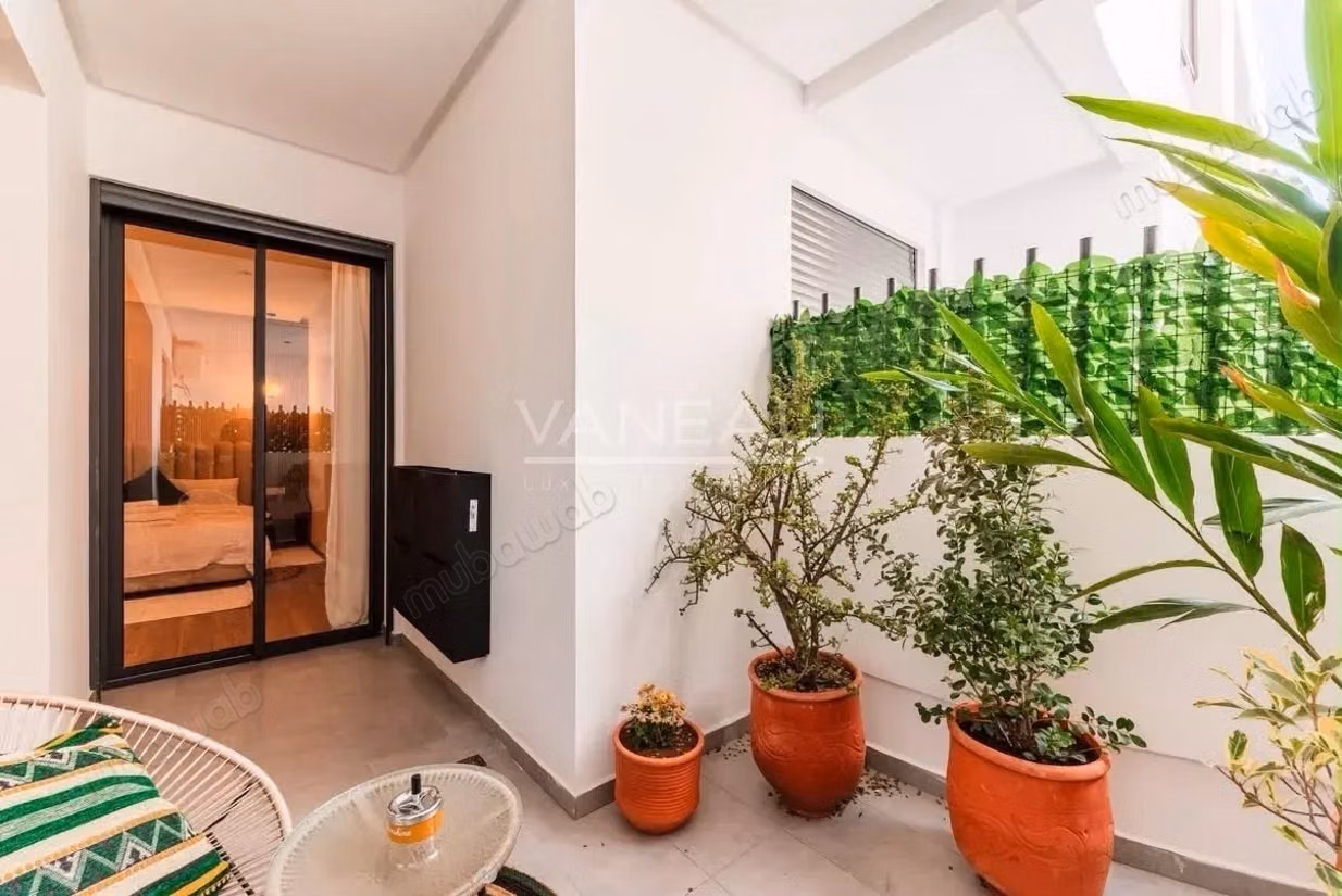 Appartement 2 pièces meublé haut standing – 59 m² – Oasis Casablanca