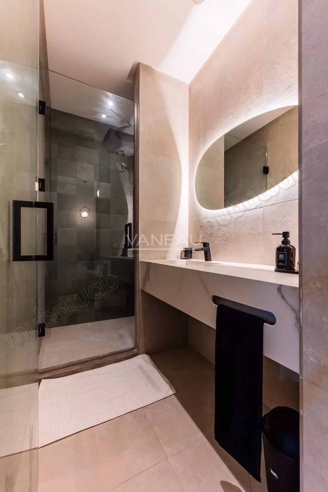 Appartement 2 pièces meublé haut standing – 59 m² – Oasis Casablanca