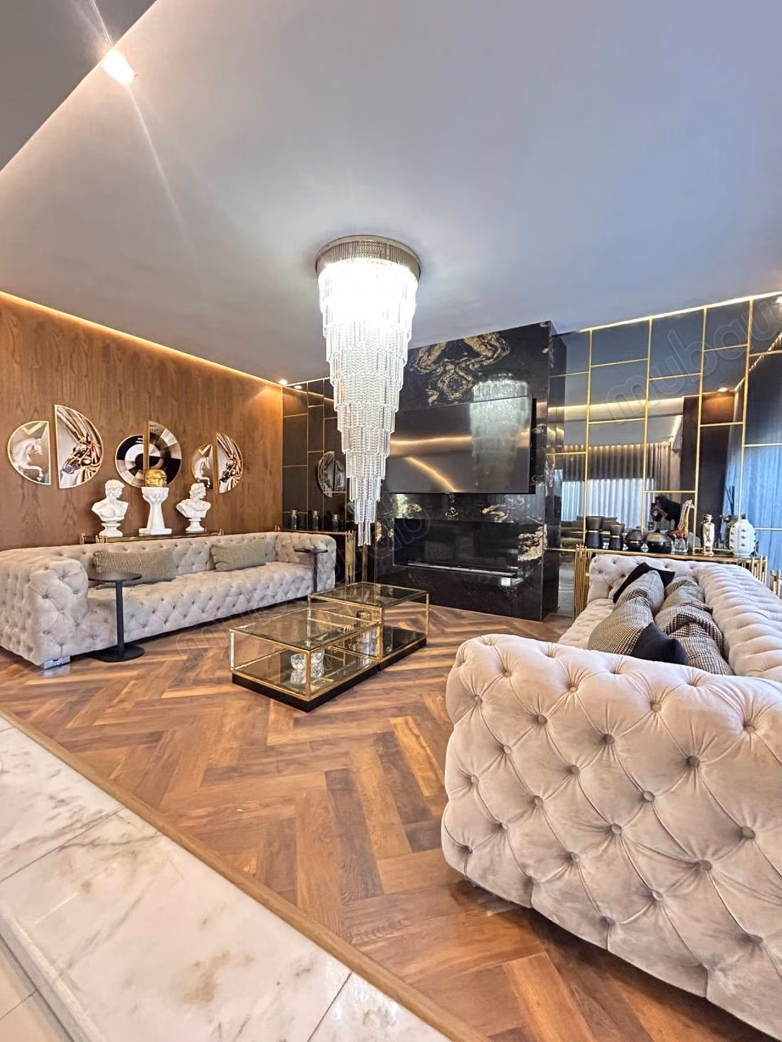 Stupenda villa in affitto a Ain Diab. Superficie 550 m². Arredata