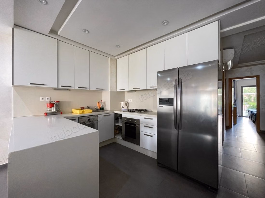 DAR BOUAZZA: Location Appartement RDJ Vue Mer