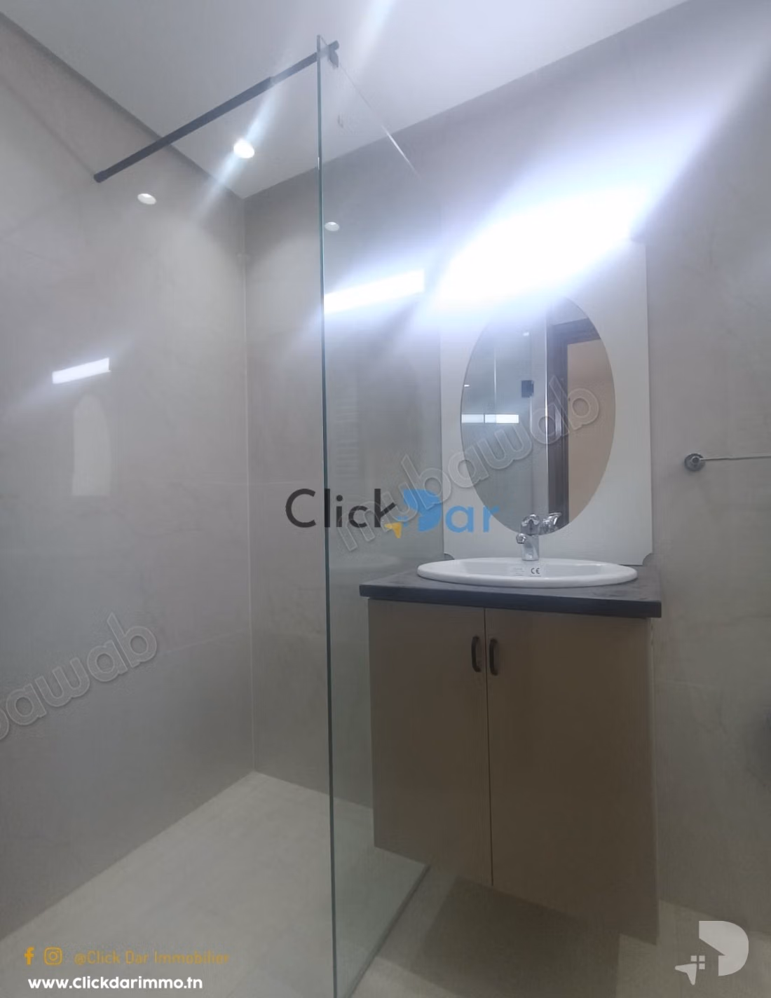 Appartement S2 sans meuble Hammamet