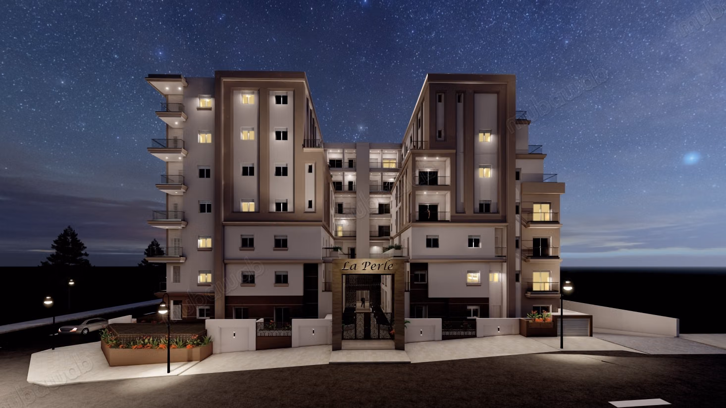 A vendre S2 RDC avec 3 terrasses à Sahloul 4