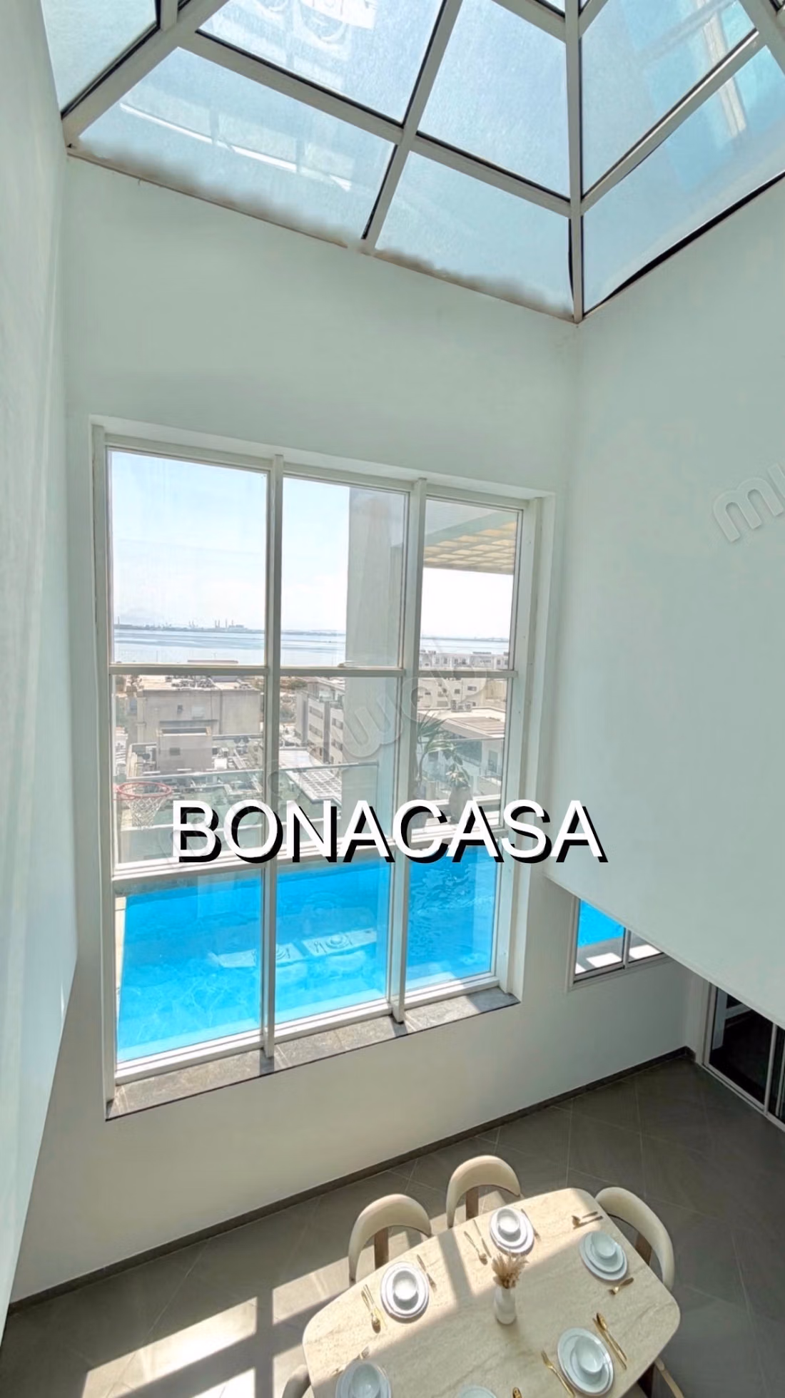 Penthouse meublé S4 à louer au cœur des berges du lac2