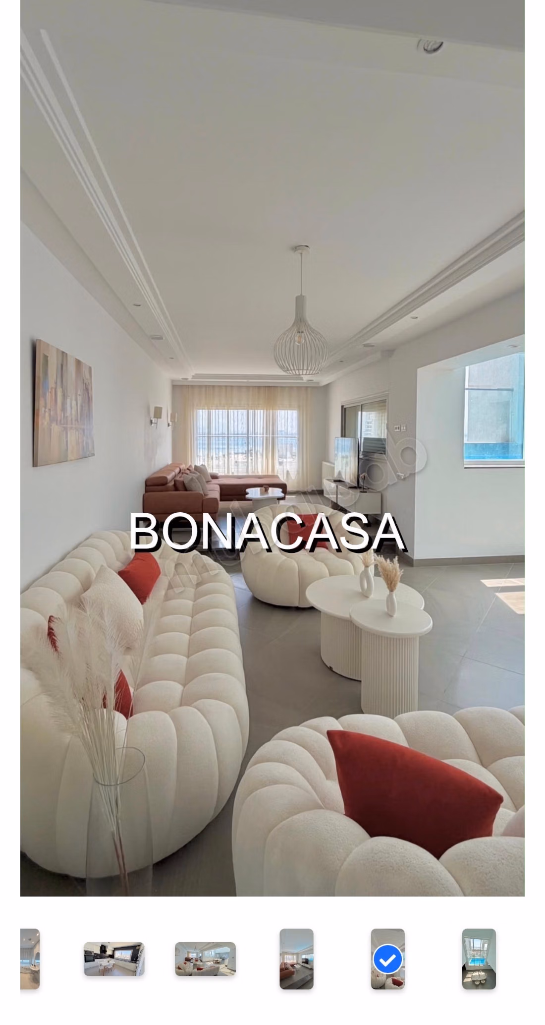 Penthouse meublé S4 à louer au cœur des berges du lac2
