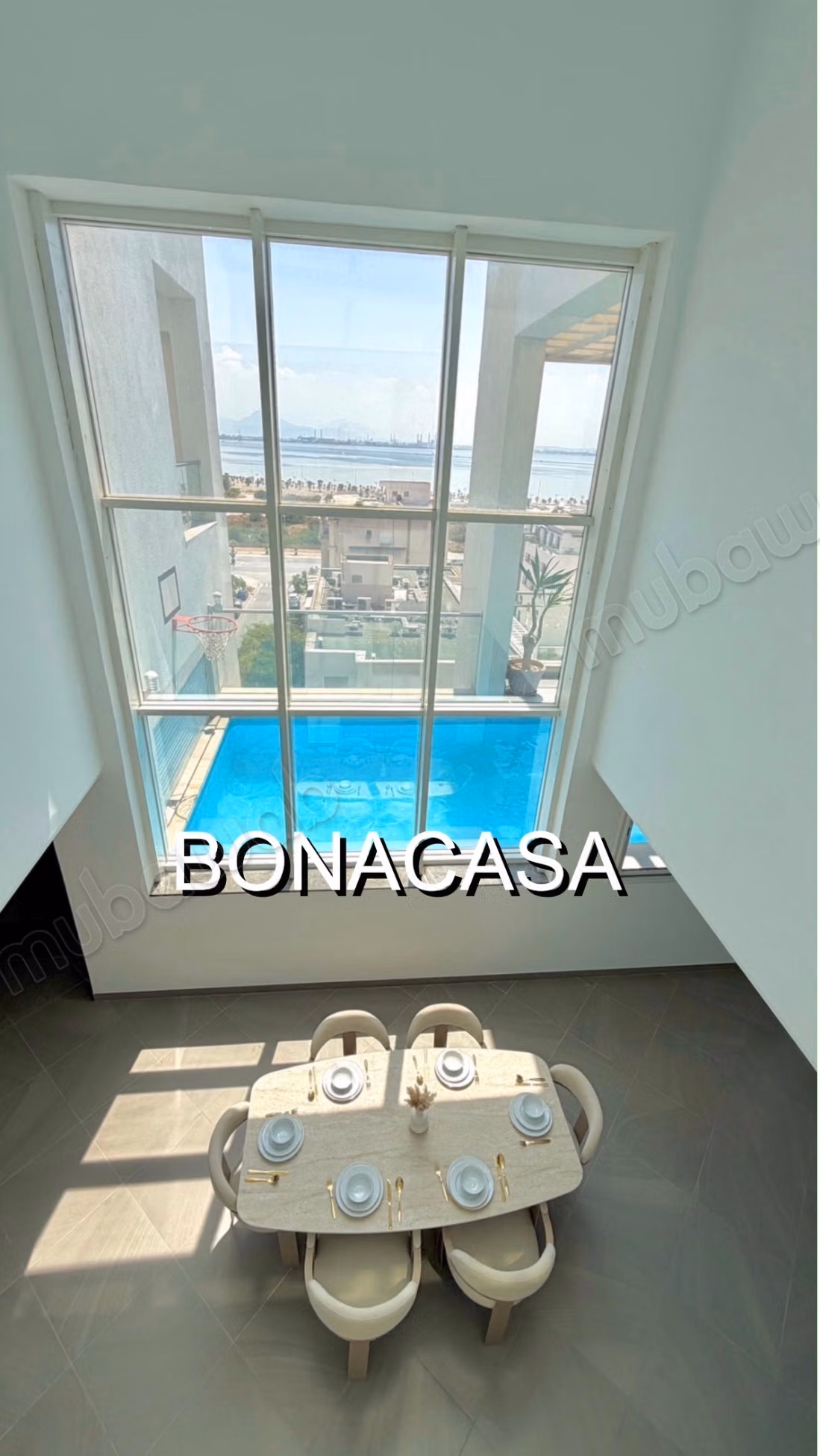 Penthouse meublé S4 à louer au cœur des berges du lac2
