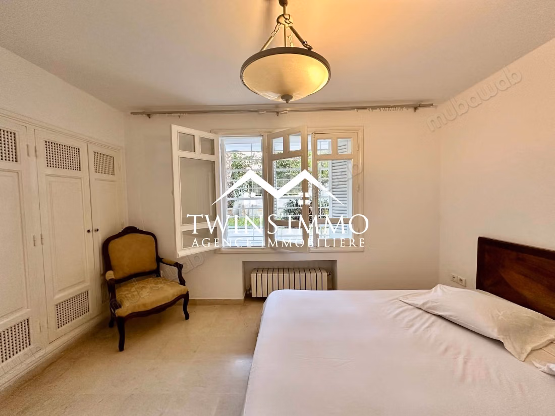 Rez de chaussée de Villa S2 meublé à Carthage