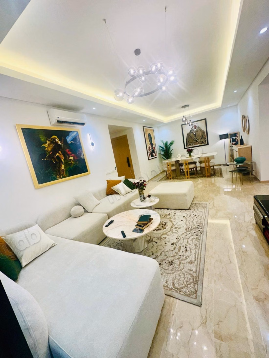 Bel appartement moderne à louer 3 Ch CFC