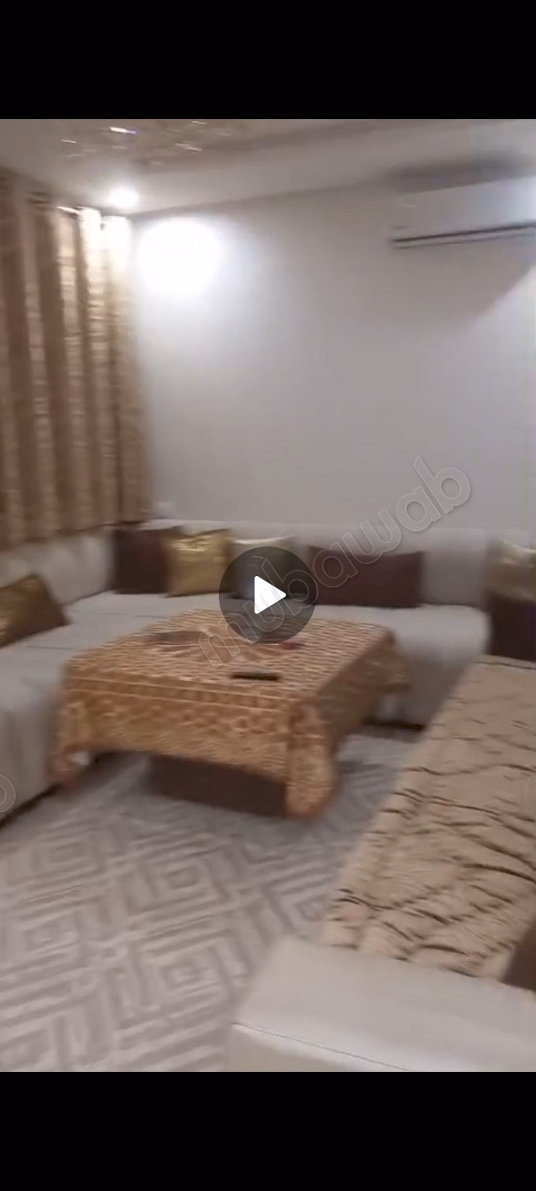 Superbe appartement à louer à El Fath. 
5 pièces confortables. 
Bien meublé
