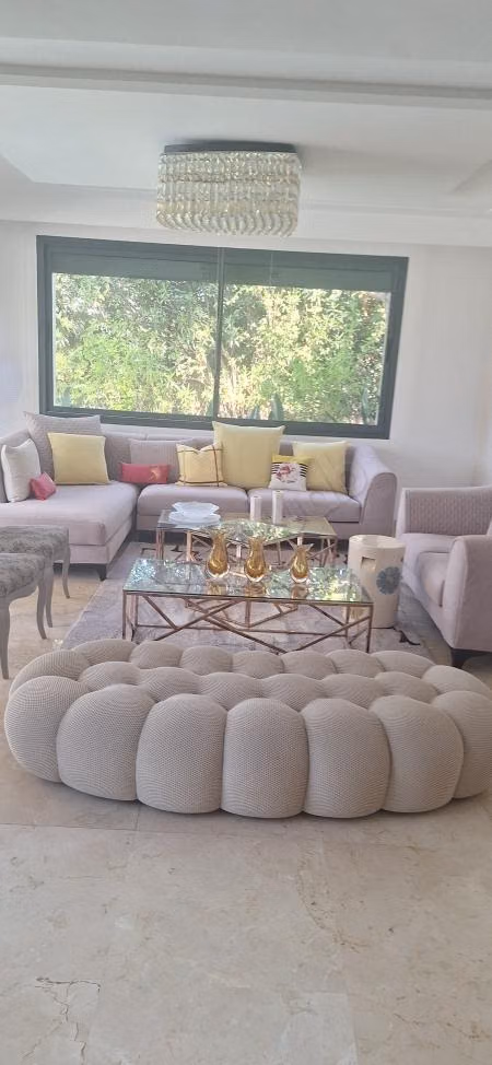 Villa for sale with a view of the golf course in Anfa Superior