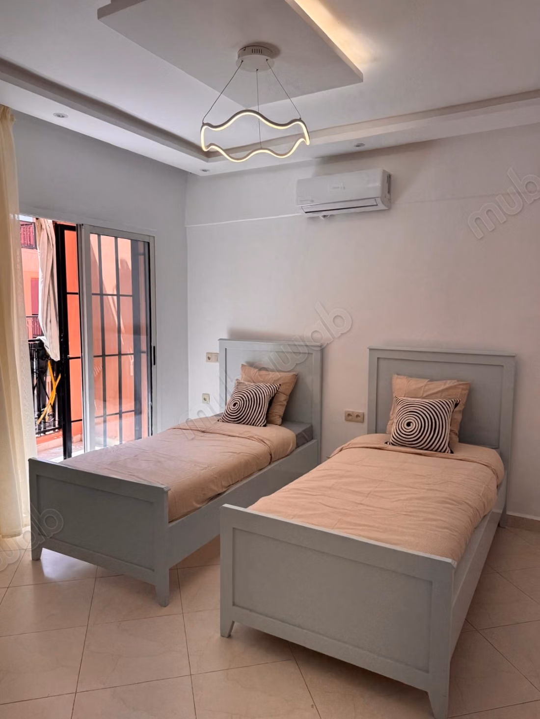 Bellissimo appartamento in affitto a Guéliz. 2 belle camere. Arredato